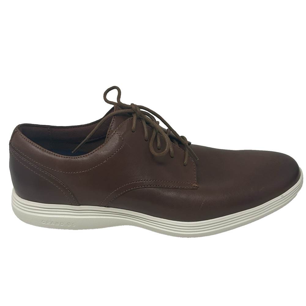 Cole Haan Grand OS Oxford Shoes 11M Brown Leather C29412 Business Casual